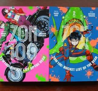 Zom 100 English Manga Lot Set Volumes 1-2