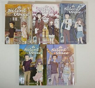 A Silent Voice Manga Vol 1-5 English Authentic Kodansha Comics