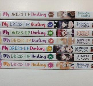 My Dress-Up Darling Vol. 1-7 Manga Set English Authentic Square Enix