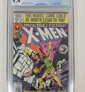 X-Men #137 CGC 9.4 w/ WHITE PAGES from 1980! Marvel Death of Phoenix NM