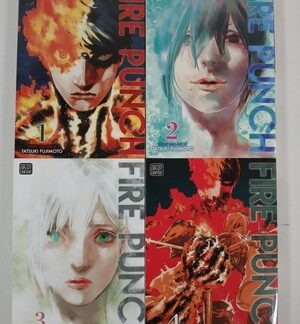Fire Punch English Manga, Vol 1-4 Authentic Viz Signature Tatsuki Fujimoto