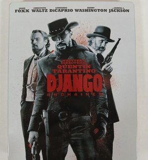 Django Unchained SteelBook (Blu-ray, 2014) Quentin Tarantino Foxx Waltz DiCaprio