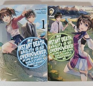 My Instant Death Ability Is So Overpowered Vol 1-2 Light Novel English Authentic