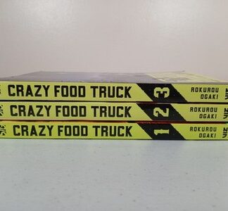 Crazy Food Truck Manga Vol 1-3 Authentic Viz Signature