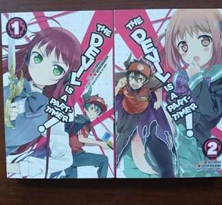 The Devil Is a Part-Timer! Vol. 1 -2 English Manga VGC Anime Book Soft Cover