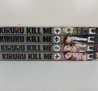 Kiruru Kill Me Manga Volumes 1-4 English Authentic Seven Seas Yasuhiro Kano