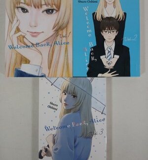 Welcome Back, Alice 1-3 Manga, English, Shuzo Oshimi, Kodansha