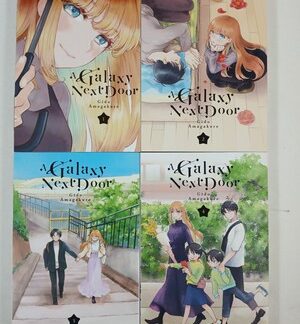 A Galaxy Next Door (Vol. 1-4) English Manga Graphic Novels Lot Authentic