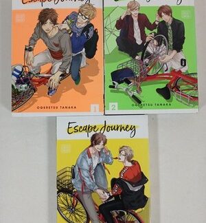 Escape Journey Manga Volume 1-3 / Ogeretsu Tanaka / English BL Yaoi Sublime Lot