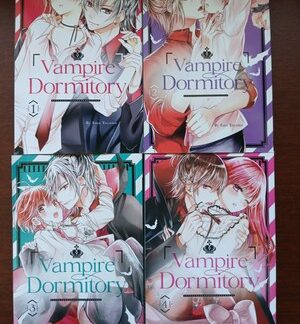 Vampire Dormitory Volume 1-4 Ema Toyama English Manga Romance Shojo Yen Press