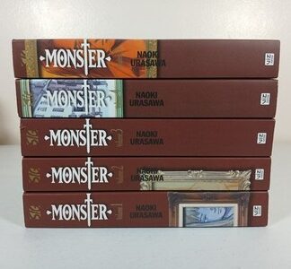 Monster: Perfect Edition by Naoki Urasawa Manga Vol 1-5 Authentic Viz Signature