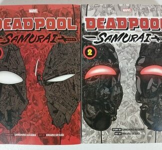 Deadpool Samurai Manga Vol 1-2 Hikaru Uesugi English Marvel Comics Viz Media