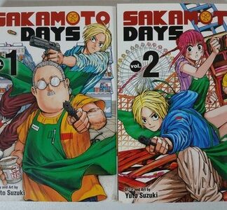 Sakamoto Days Manga Volumes 1-2 English Authentic Viz Media Yuto Suzuki