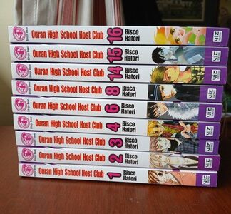 Ouran High School Host Club Manga Vol 1-4, 6, 8, 14-16 Bisco Hatori