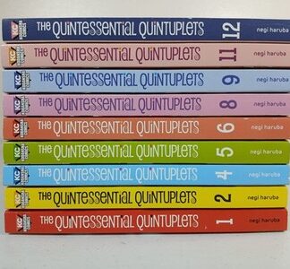 The Quintessential Quintuplets Manga English Vol 1-2, 4-6, 8-9, 11-12 Authentic