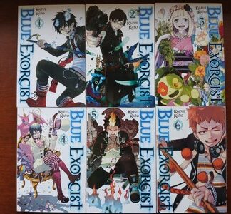 Blue Exorcist Manga Vol. 1-6 Authentic English Shonen Jump Viz Media Kazue Kato