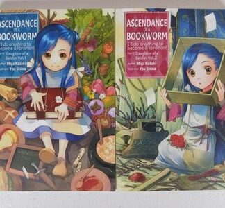 Ascendance of a Bookworm Light Novel Vol 1-2 J Novel Club Miya Kazuki