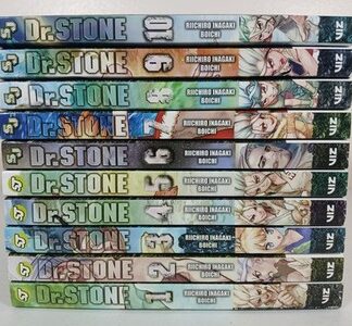 Dr. Stone English Manga Bundle Volumes 1-10 by Riichiro Inagaki Authentic Viz