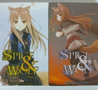 Spice and Wolf Light Novel Vol 1-2 English Authentic Isuna Hasekura