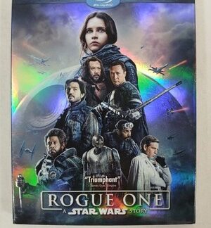 Rogue One: A Star Wars Story (Blu-ray, 2016) With Slipcover