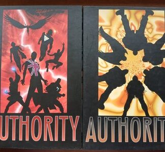 Absolute Authority Vol 1 & 2 Hardcover W/ Slipcase Set Of 2