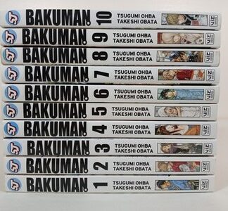 Bakuman Vol. 1-10 Manga Authentic Shonen Jump Tsugumi Ohba