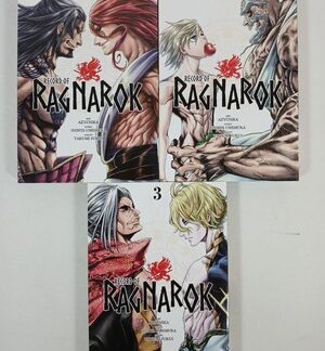 Record of Ragnarok Vol. 1-3 English Manga Authentic Viz Signature