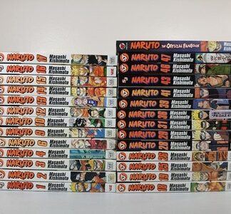 Naruto Manga Lot of 27 Volumes Authentic Shonen Jump