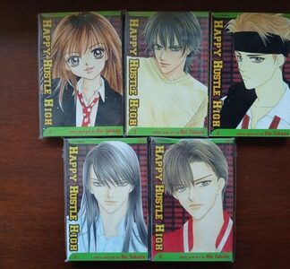 Happy Hustle High Manga (English) Vol 1-5 - COMPLETE SET Most Brand New