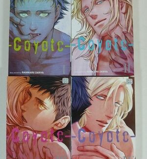 Coyote Manga Vol 1-4 in English by Ranmaru Zariya New Yaoi Sublime BL