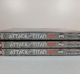 Attack on Titan Before the Fall Manga Vol 1-3 English Hajime Isayama Authentic
