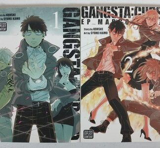 Gangsta: Cursed Manga Vol 1-2 Authentic English Viz Signature
