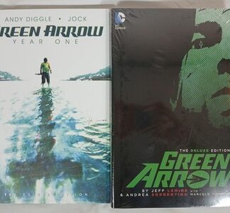 DC Green Arrow: The Deluxe Edition Hardcover + Year One Deluxe Hardcover HC