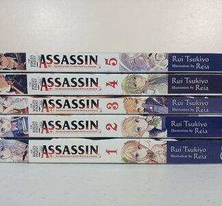 Rui Tsukiyo The World's Finest Assassin Gets Reincarnated Vol 1-5 Light Novel