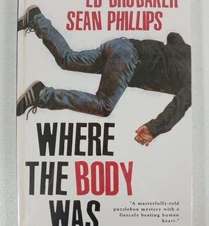 Where The Body Was Hardcover New Sealed Image Comics Brubaker Phillips Authentic