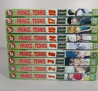 The Prince of Tennis set 1-3, 6, 9, 14-15, 17-18 Manga lot Takeshi Konomi