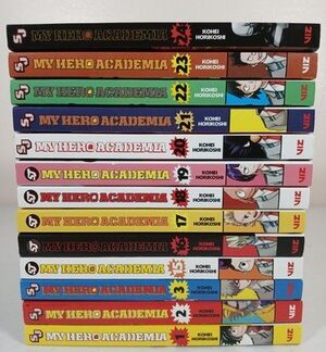 My Hero Academia Volume 1-3, 15-24 Lot Manga Comic Books Furuhashi Authentic