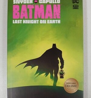 Batman Last Knight on Earth Graphic Novel Hardcover Barnes & Noble Exclusive