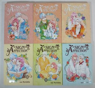 A Sign Of Affection Manga Morishita Vol. 1-6 English Authentic Kodansha Comics