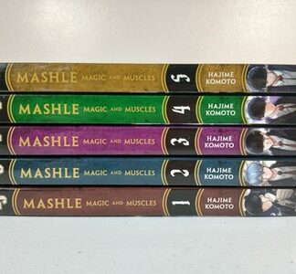 Mashle Manga Vol 1-5 English Authentic Hajime Komoto Shonen Jump Viz Media