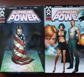 Supreme Power Vol. 1 & 2 - TPB Graphic Novel Marvel MAX - Comic Book Lot