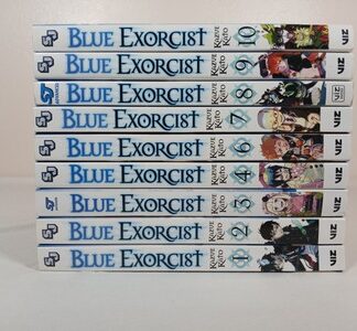 Blue Exorcist Manga Vol 1-4, 6-10 English Authentic Shonen Jump Kazue Kato
