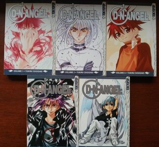 DN Angel Manga Lot Volumes 1-2, 5-7 English Manga Authentic