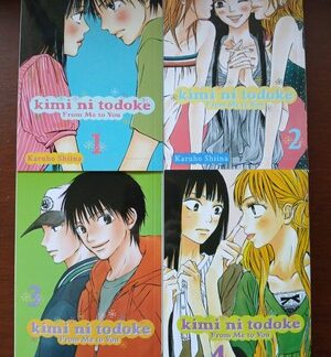 Kimi No Todoke English Manga Lot Vol 1-4