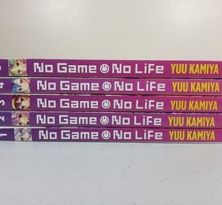 No Game No Life Light Novel Vol 1-5 by Yuu Kamiya English Authentic Yen Press