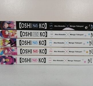 Oshi No Ko Manga Set Volumes 1-5 English Aka Akasaka Yen Press Authentic