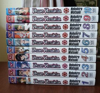 BUSO RENKIN Manga Complete Series (Vol. 1-10) English by Nobuhiro Watsuki