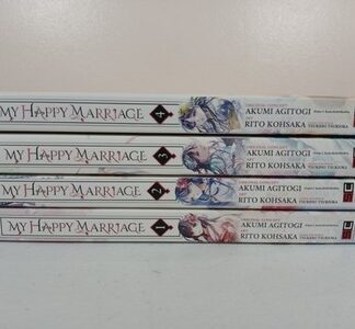 My Happy Marriage Manga Vol 1-4 English Akumi Agitogi Square Enix Authentic