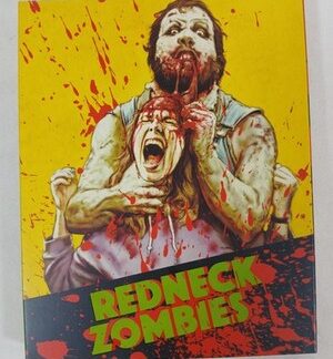 Redneck Zombies Bluray with Slipcover Vinegar Syndrome Degausser Video