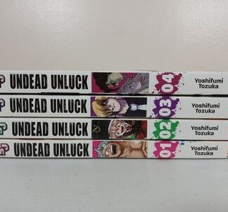 Undead Unluck Manga Volumes 1-4 English Shonen Jump Viz Media